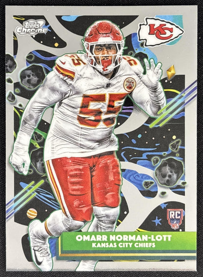 Omarr Norman-Lott 2025 Topps Cosmic Chrome Chiefs