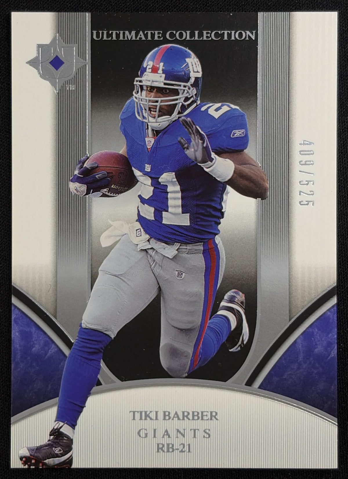 Tiki Barber 2006 Upper Deck Ultimate Collection /525 Giants