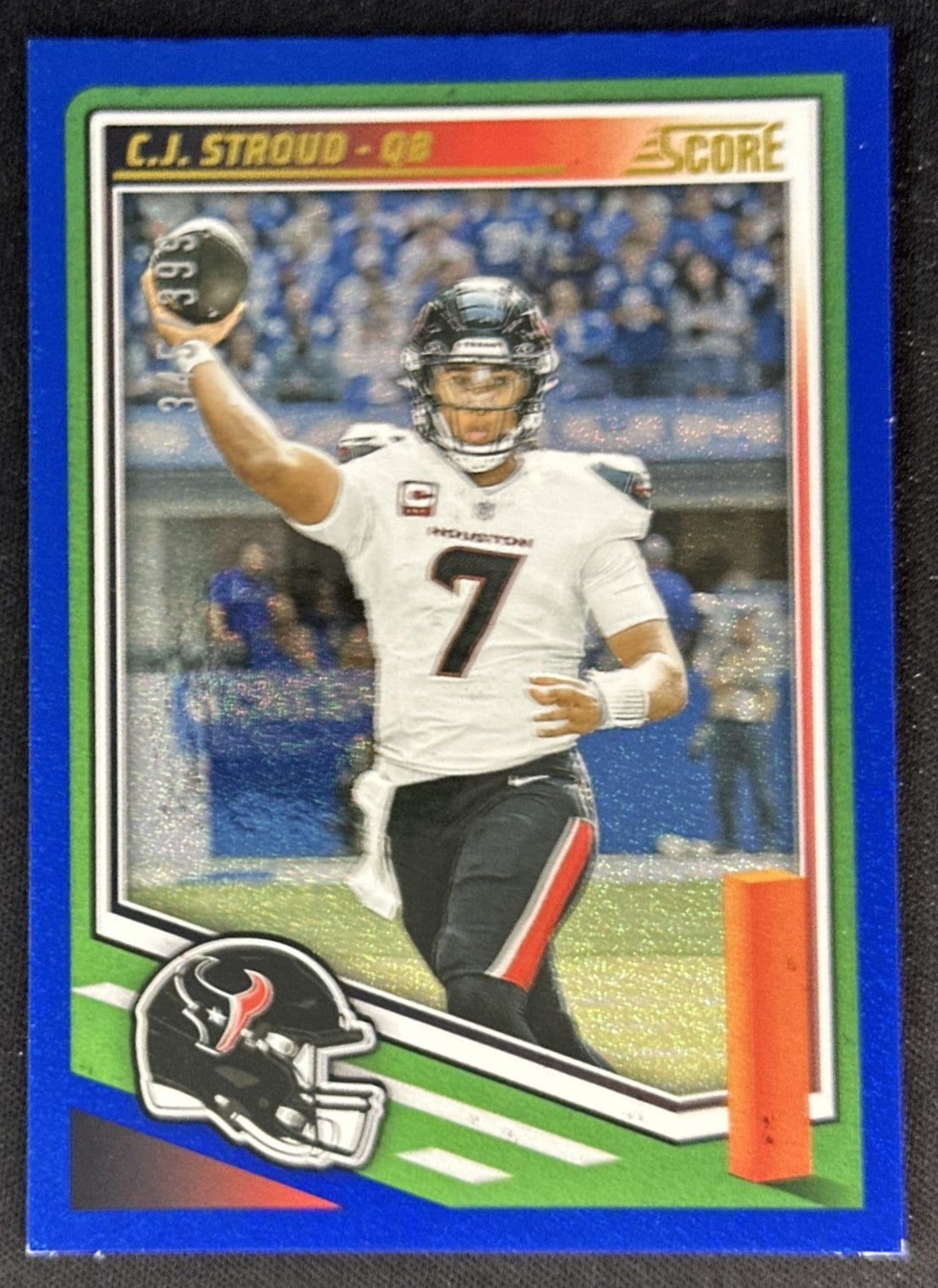 C.J. Stroud 2025 Panini Score Dots Blue /399 Texans