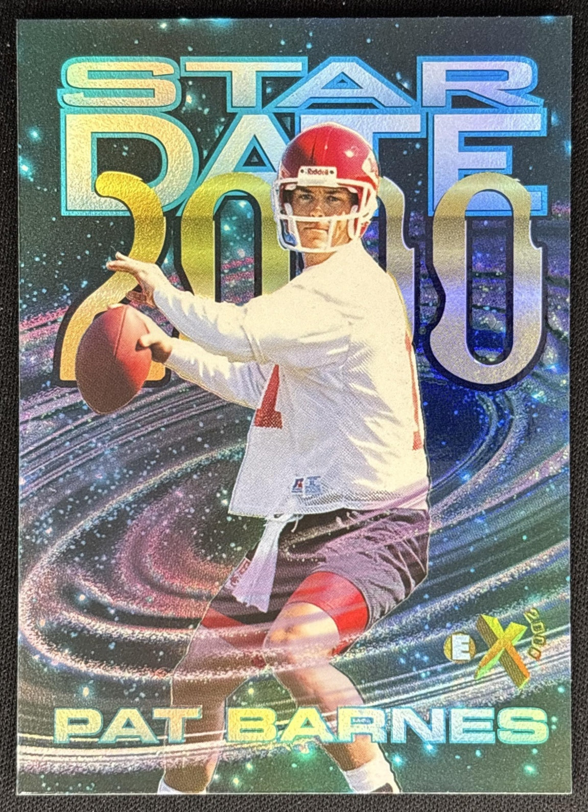 Pat Barnes 1997 Skybox E-X2000 Star Date 2000 Chiefs front