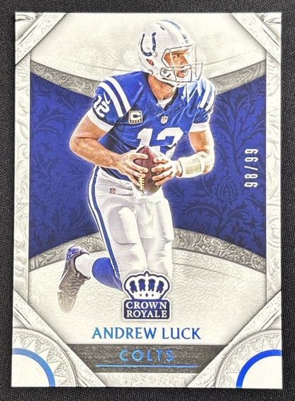 Andrew Luck 2016 Panini Crown Royale Light /99 Colts