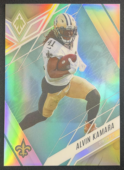 Alvin Kamara 2022 Panini Phoenix Teal /150 Saints