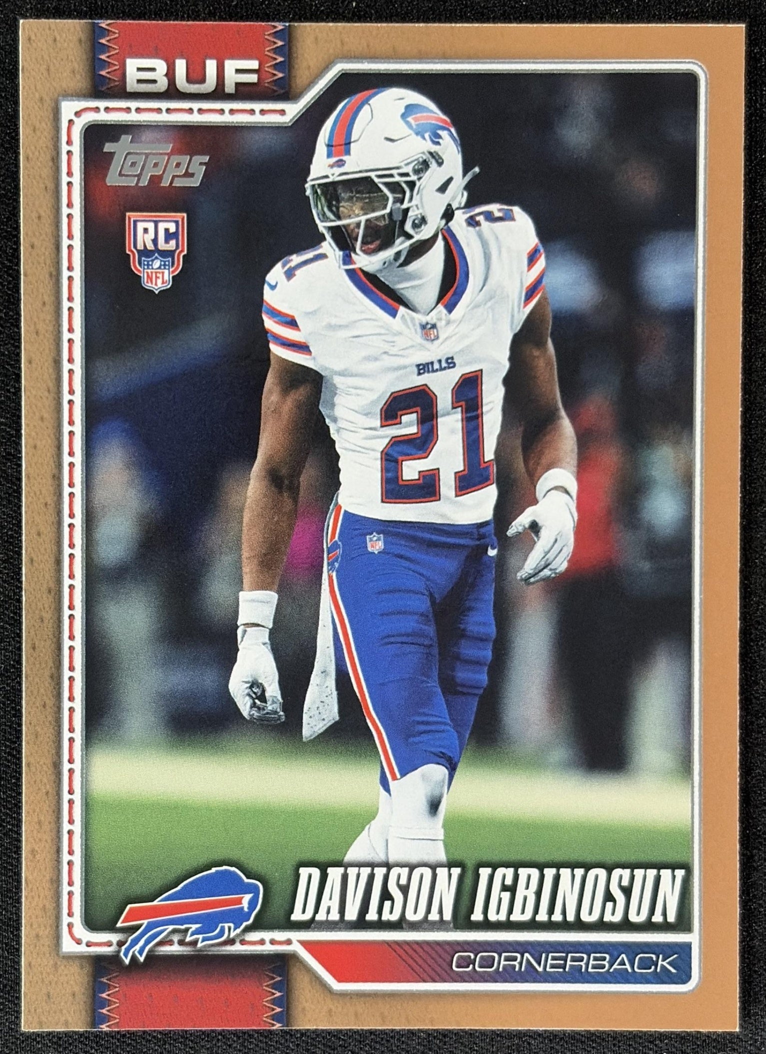 Davison Igbinosun 2026 Topps Gold /2026 Bills