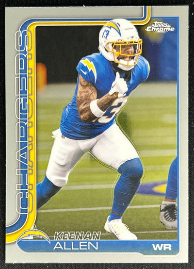 Keenan Allen 2025 Topps Chrome Chargers Default Title Sports Trading Cards