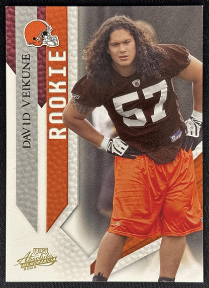 David Veikune 2009 aBSOLUTE /499 bROWNS front