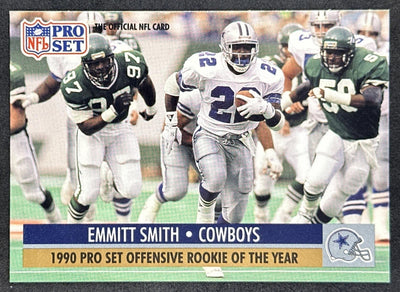 Emmitt Smith 1990 Pro Set Cowboys Default Title Sports Trading Cards
