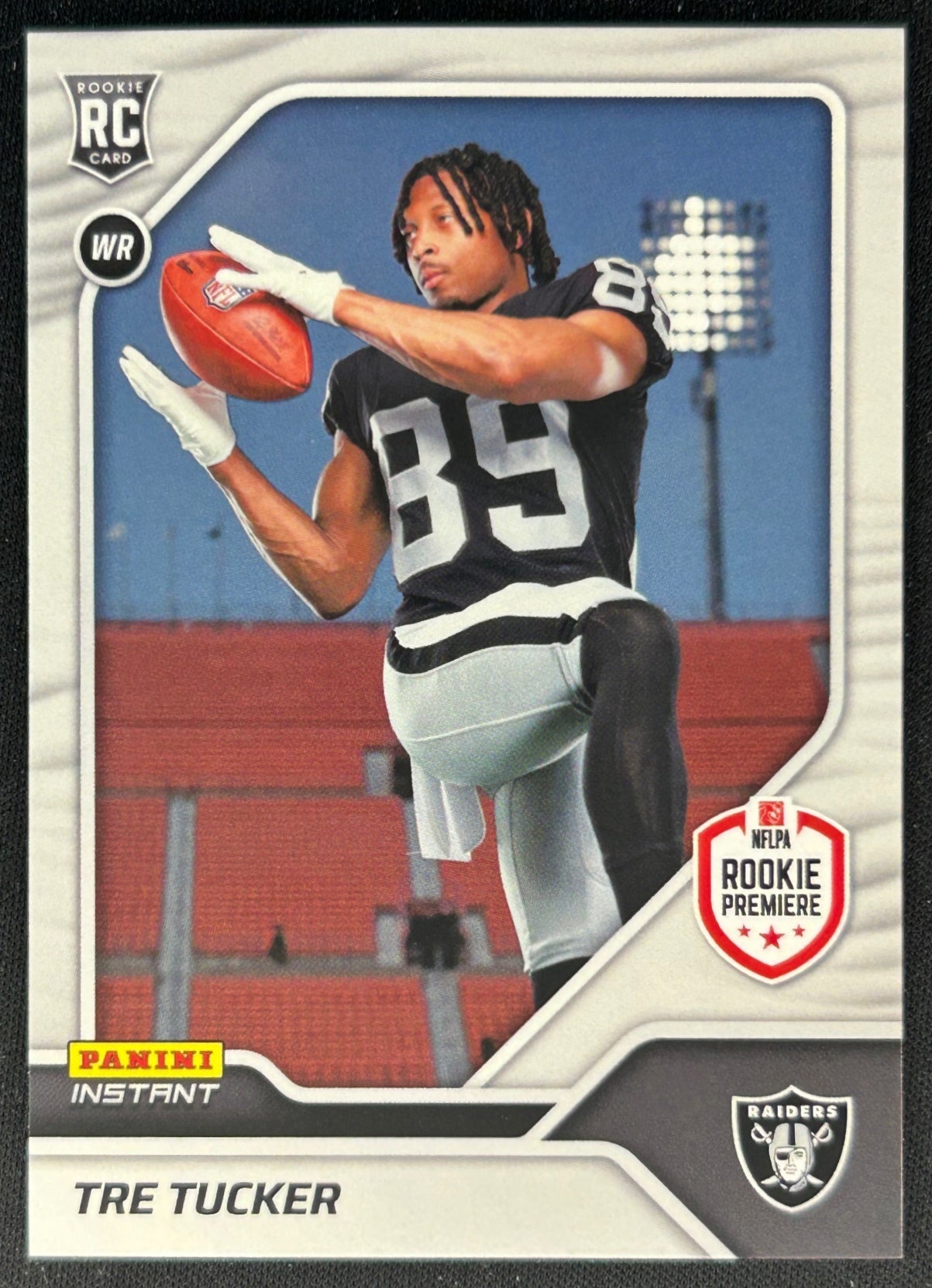 Tre Tucker 2023 Panini Instant NFL RPS First Look Raiders