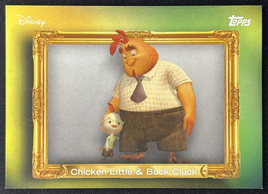 Chicken Little - Buck Cluck 2026 Topps Disney Neon Family First Non-Sports Trading Cards
