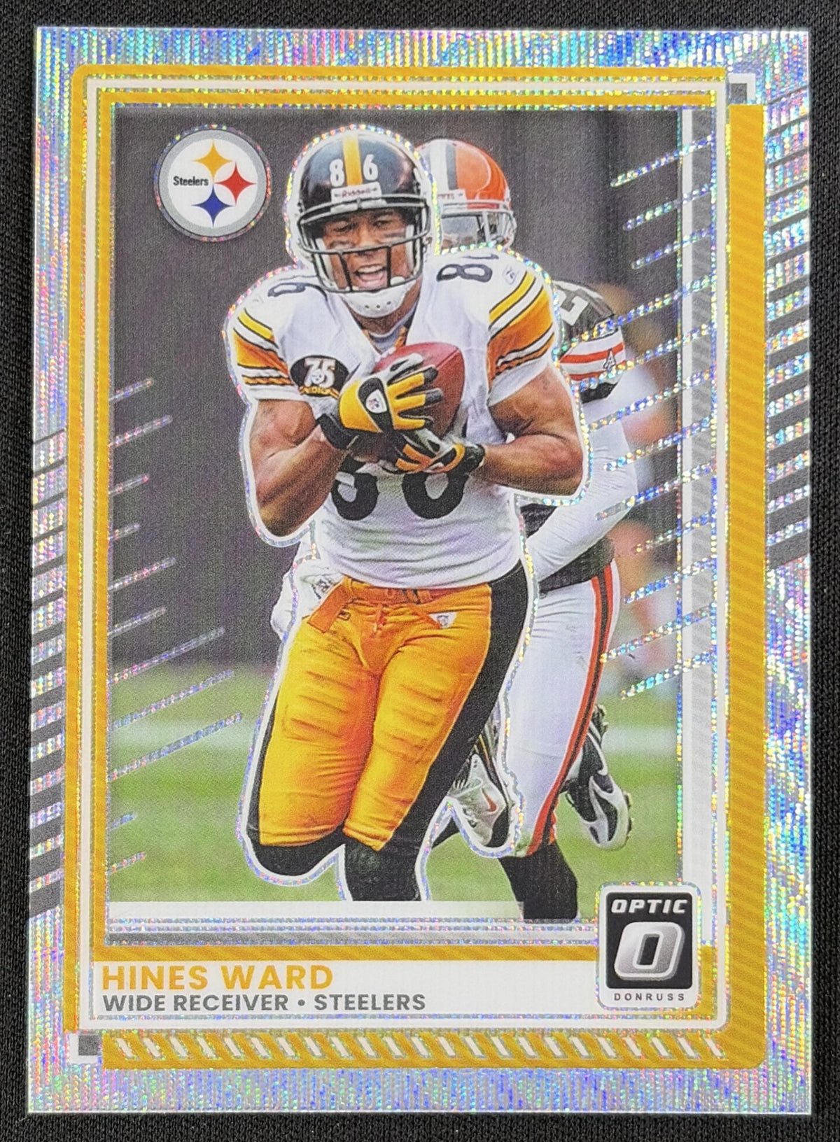 Hines Ward 2025 Panini Donruss Optic Wave Prizm /300 Steelers