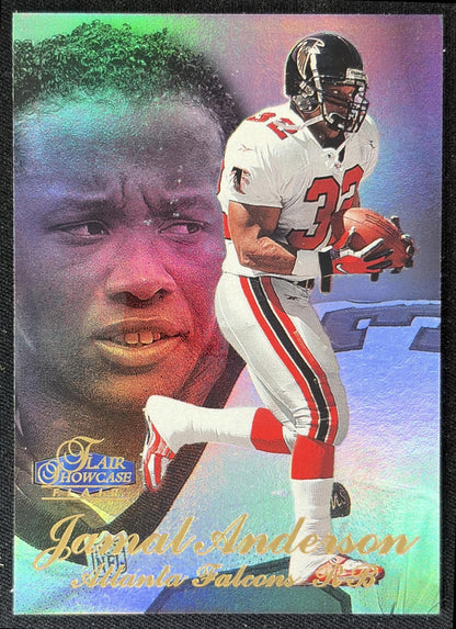 Jamal Anderson 1998 Fleer Flair Showcase Row 3 Falcons