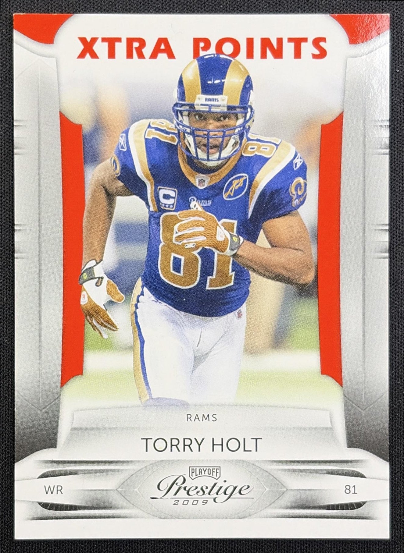 Torry Holt 2009 Panini Playoff Prestige Xtra Points Red /100 Rams