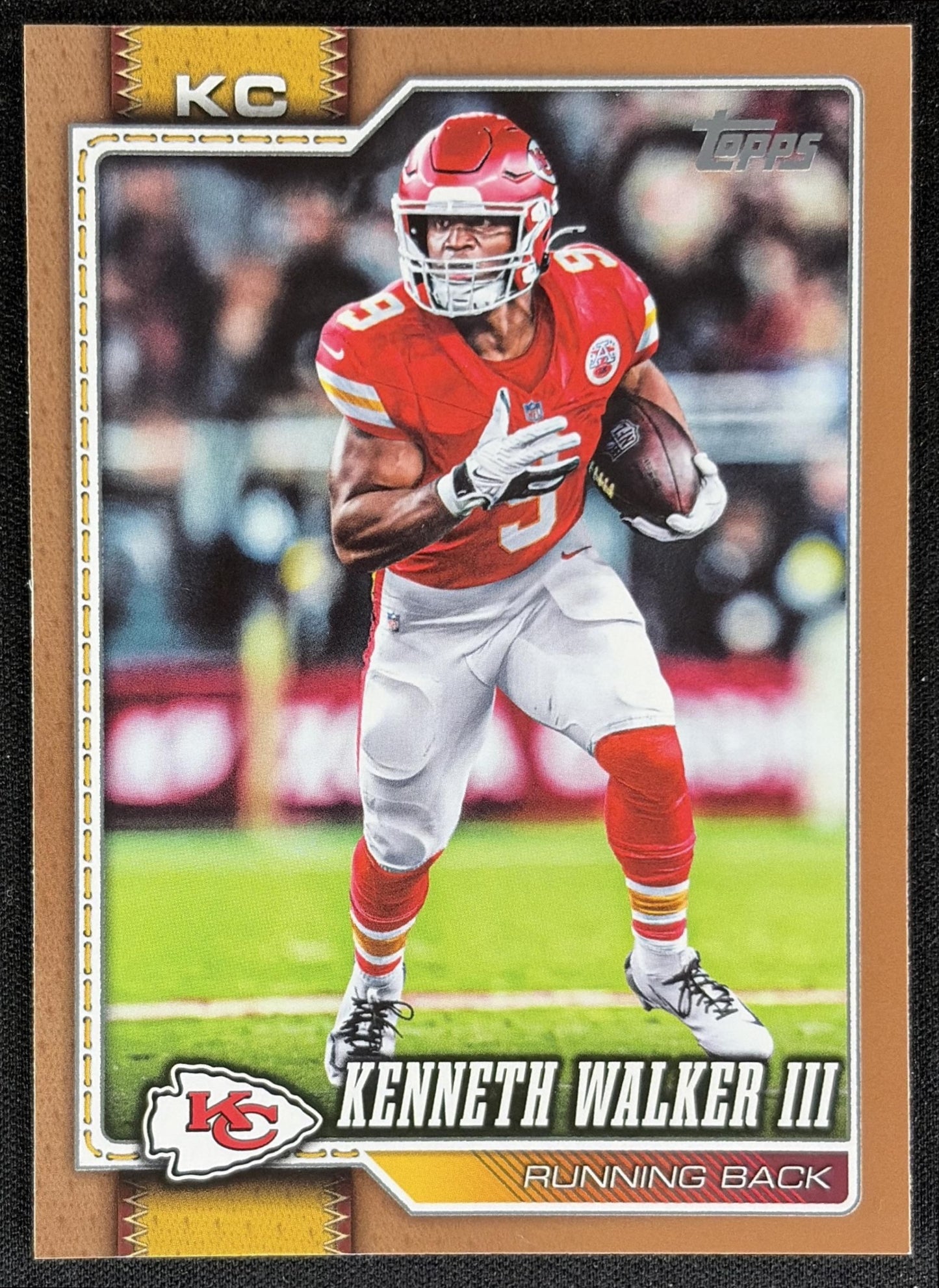 Kenneth Walker III 2026 Topps Gold /2026 Chiefs