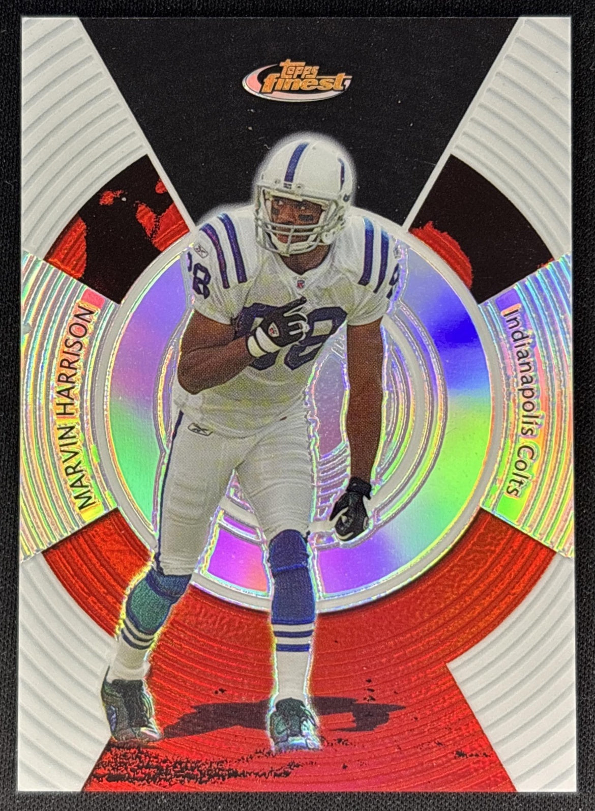 Marvin Harrison 2005 Topps Finest Refractor /399 Colts Sports Trading Cards