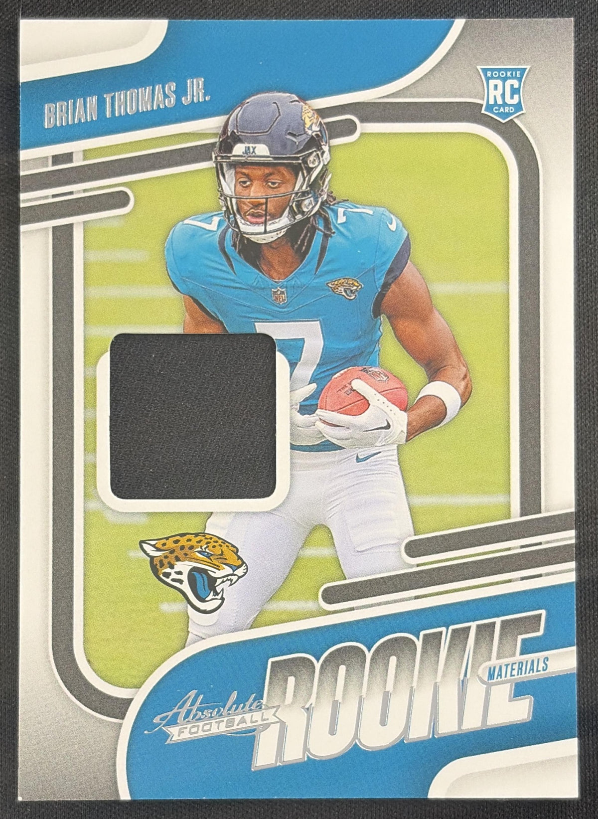Brian Thomas Jr. 2024 Panini Absolute Rookie Materials Jaguars