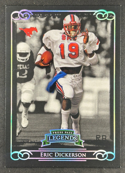 Eric Dickerson 2008 Press Pass Legends Silver Holofoil /499 front