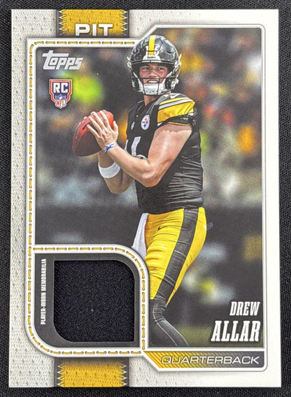 Drew Allar 2026 Topps Real One Relic Steelers