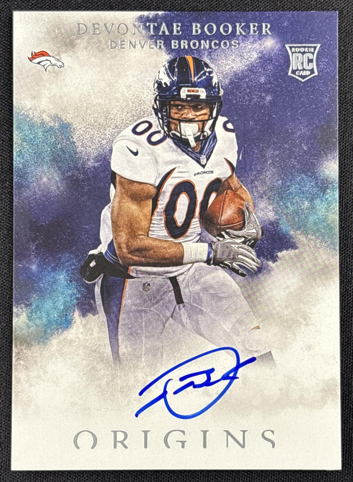 Devontae Booker 2016 Panini Origins Auto Rookie Denver Broncos