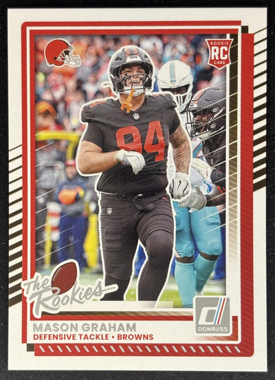 Mason Graham 2025 Panini Donruss Rookies & Highlights Browns Sports Trading Cards