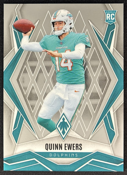 Quinn Ewers 2025 Panini Phoenix Dolphins front