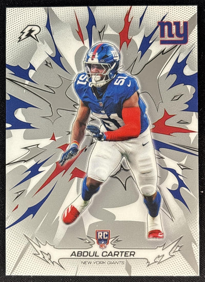 Abdul Carter 2025 Topps Resurgence Giants Sports Trading Cards
