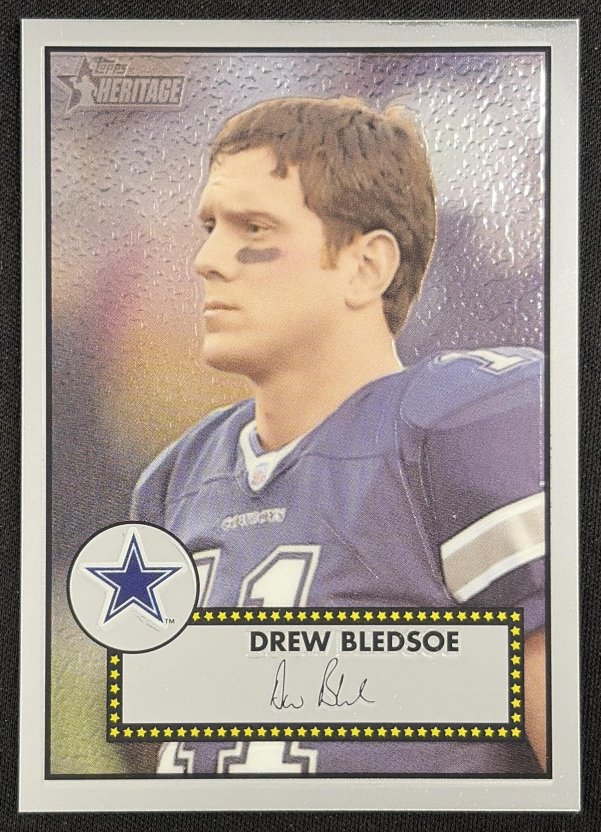 Drew Bledsoe 2006 Topps Heritage Chrome /1952 Cowboys