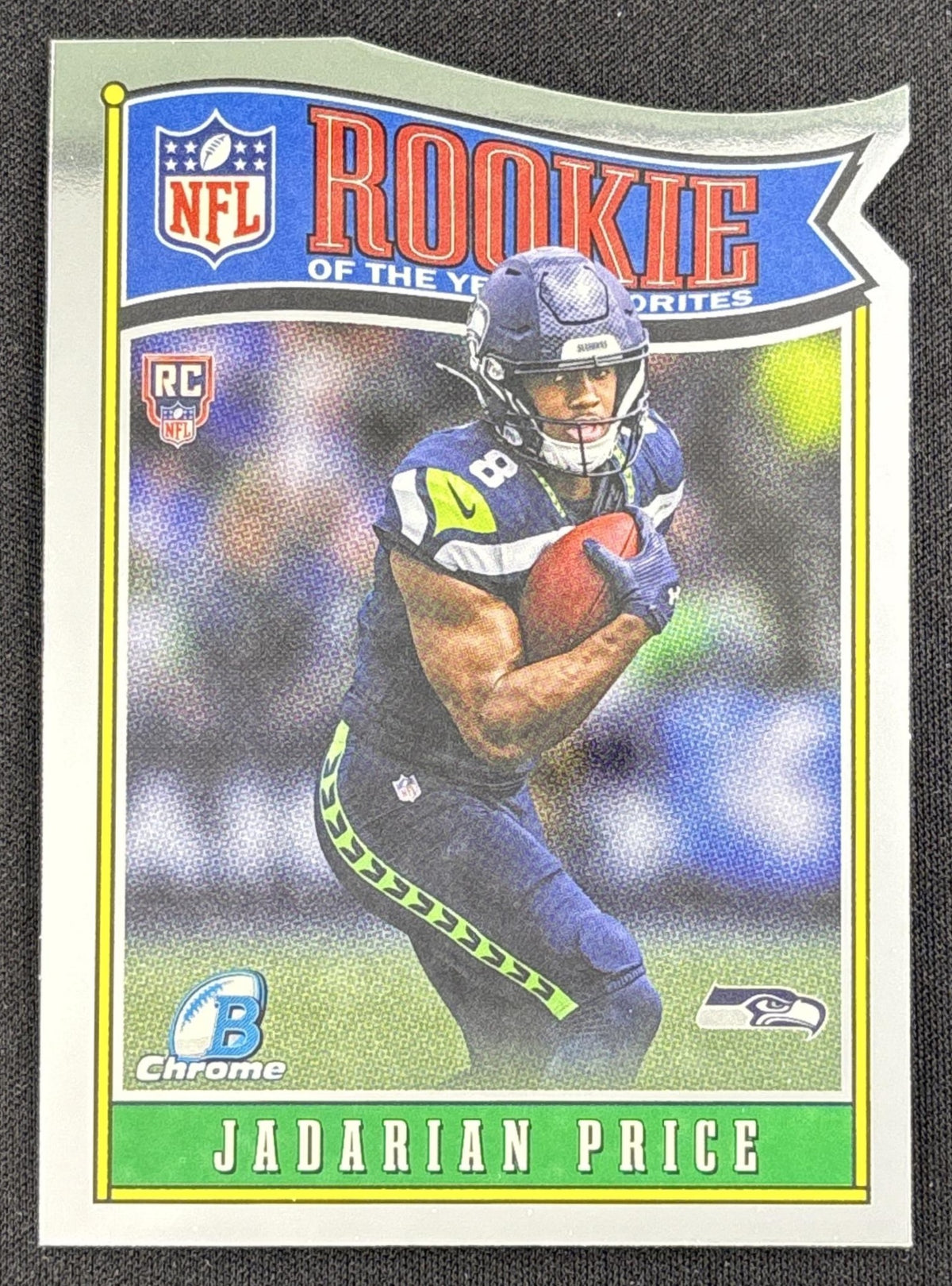 Jadarian Price 2026 Bowman ROY Favorites Seahawks