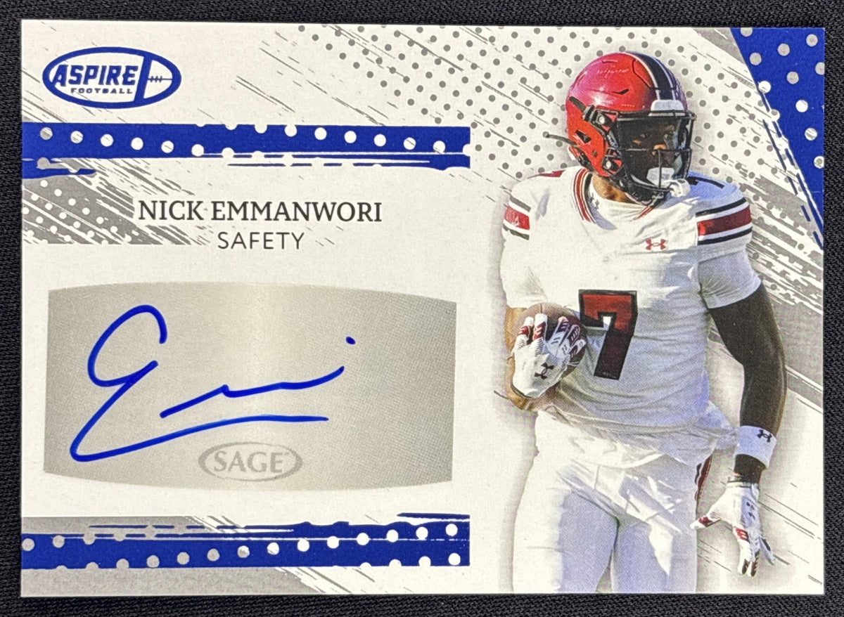 Nick Emmanwori 2025 SAGE Aspire Auto