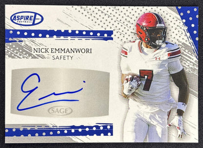 Nick Emmanwori 2025 SAGE Aspire Auto