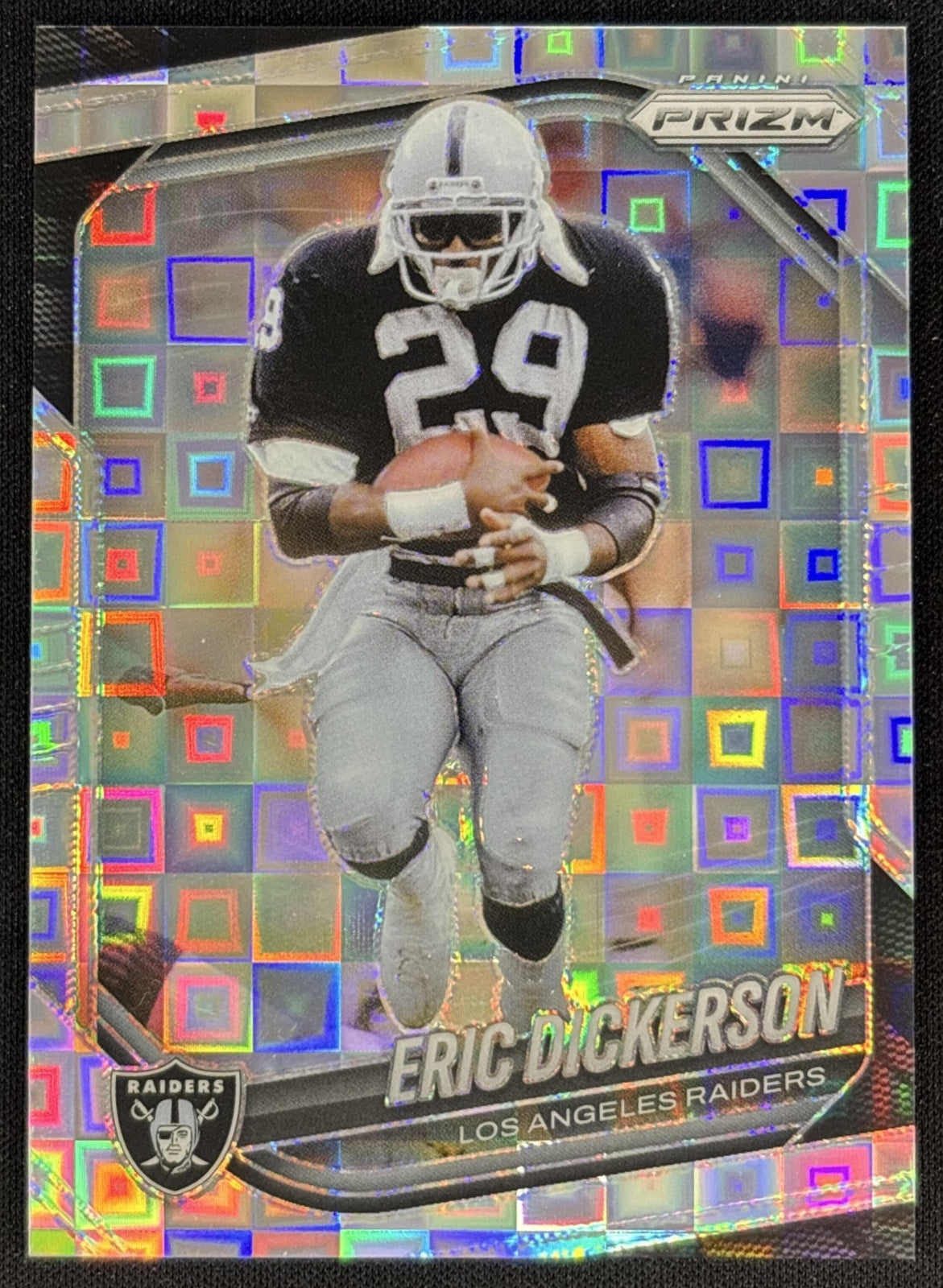 Eric Dickerson 2025 Panini Prizm Pandora /400 Raiders front