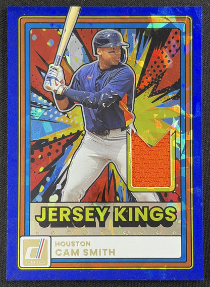 Cam Smith 2026 Panini Donruss Jersey Kings Blue Ice Astros