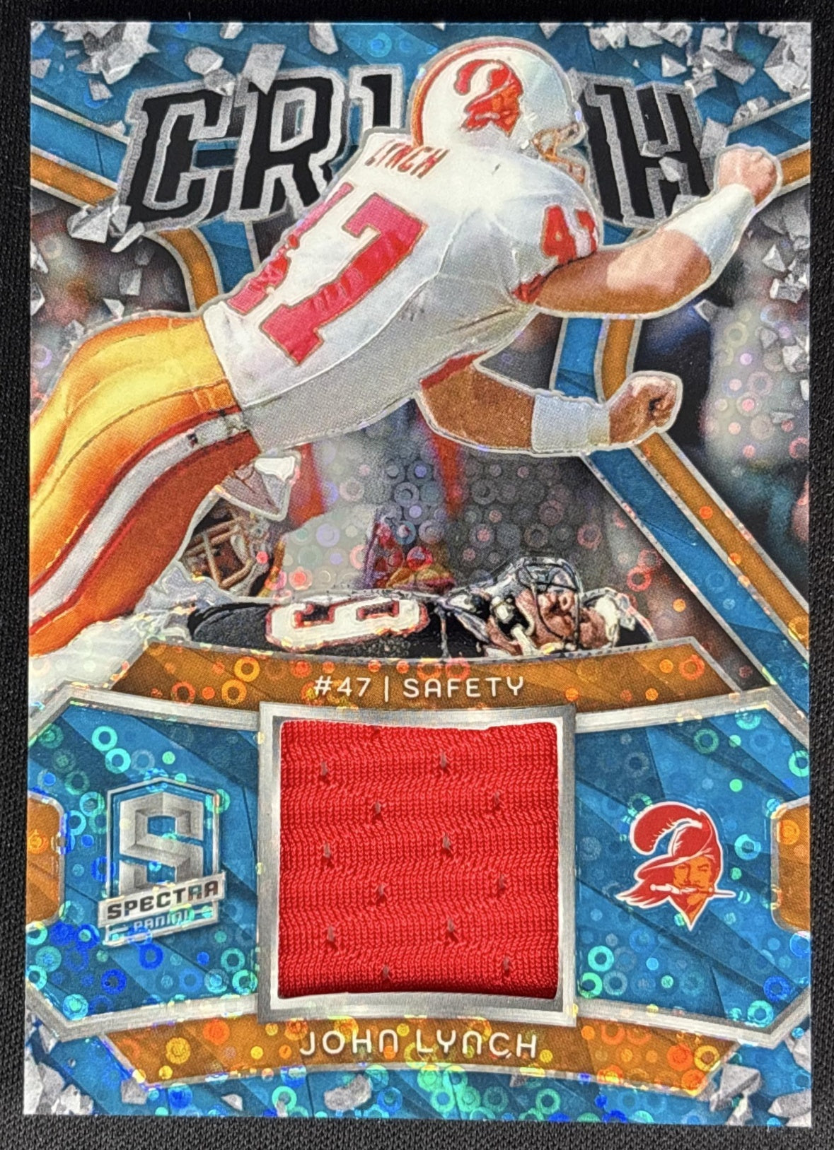 John Lynch 2024 Panini Spectra Crush Blue Neon /60