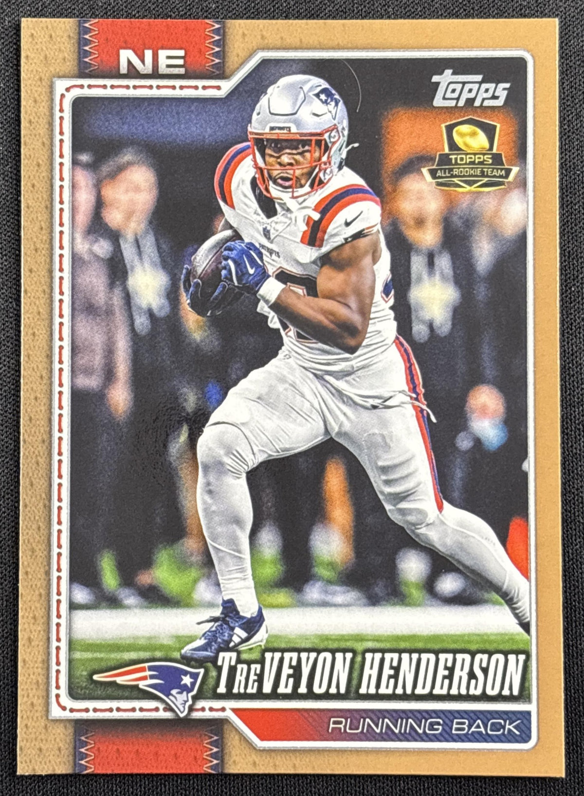 TreVeyon Henderson 2026 Topps Gold /2026 Patriots