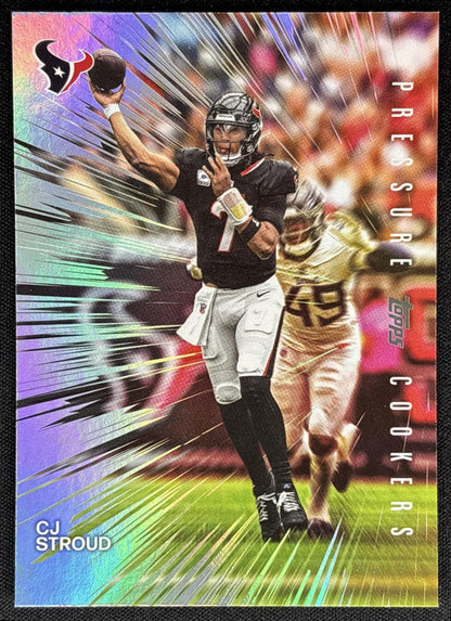 CJ Stroud 2026 Topps Pressure Cookers Texans