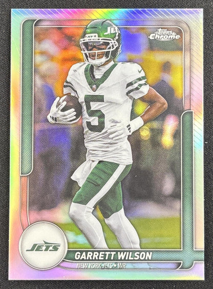 Garrett Wilson 2026 Topps The Collection Chrome Jets