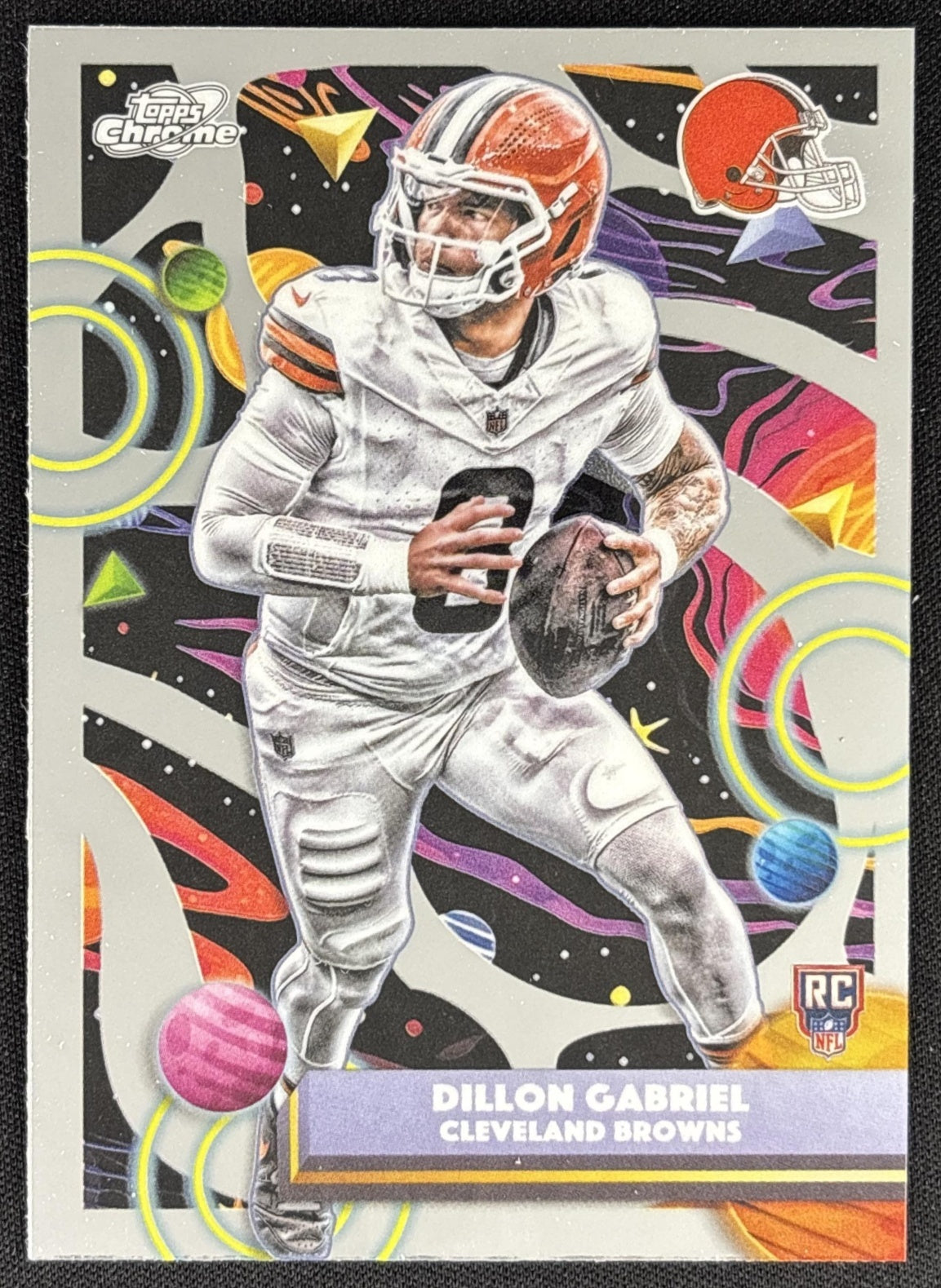 Dillon Gabriel 2025 Topps Cosmic Chrome Browns