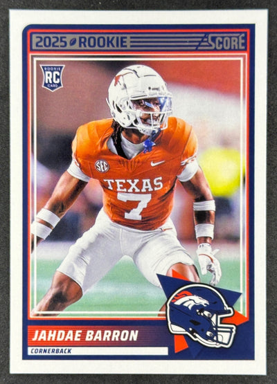 Jahdae Barron 2025 Score Rookies Broncos Football