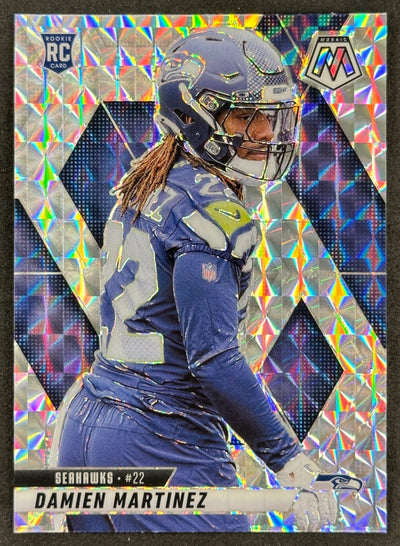 Damien Martinez 2025 Mosaic Rookies Seahawks Sports Trading Card