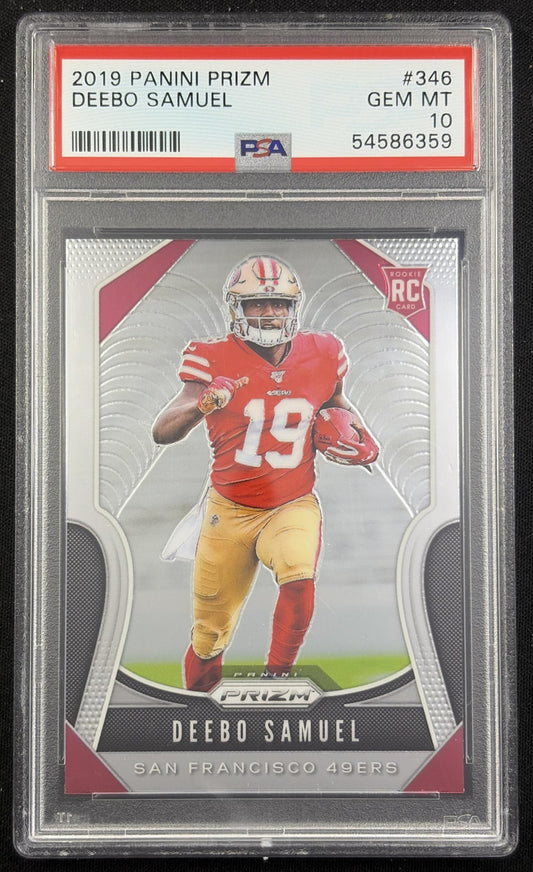 Deebo Samuel 2019 Panini Prizm PSA 10 49ers