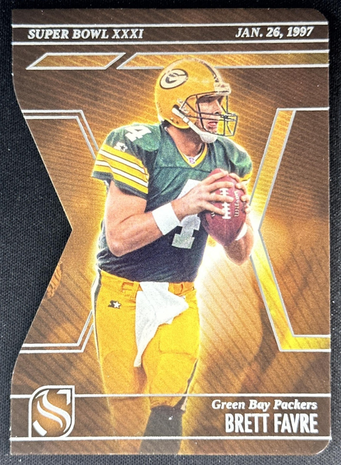 Brett Favre 2025 Panini Silhouette Super Bowl Packers