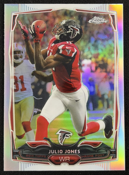Julio Jones 2014 Topps Chrome Refractor Falcons