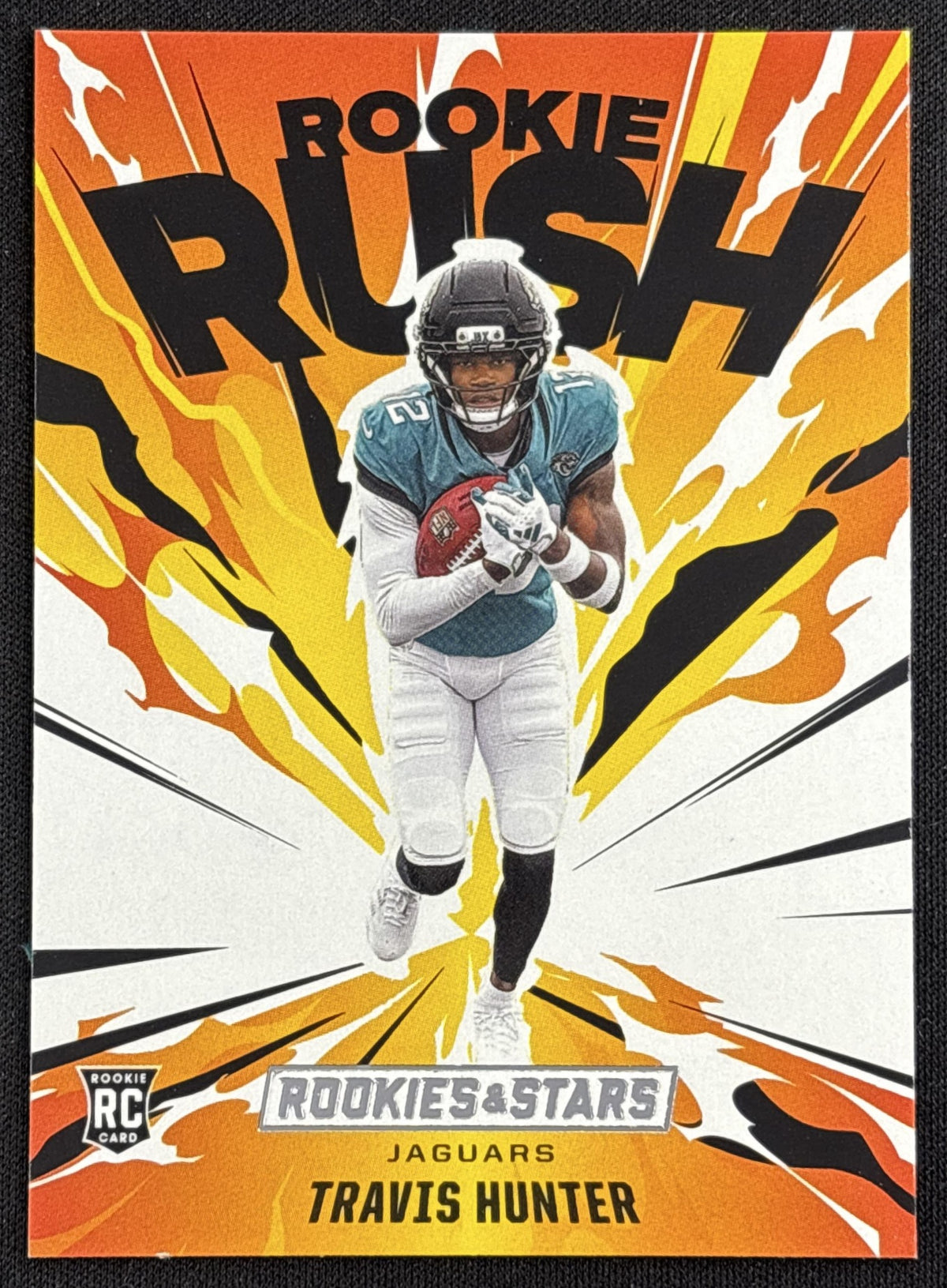 Travis Hunter 2025 Panini Rookies & Stars Rookie Rush Jaguars Jacksonville Jaguars