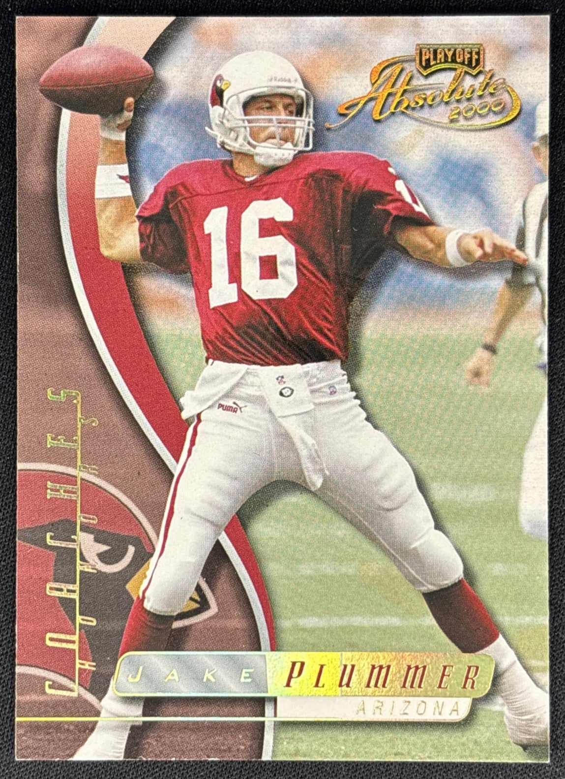 Jake Plummer 2000 Playoff Absolute Coaches Honors /300 Cardinals front