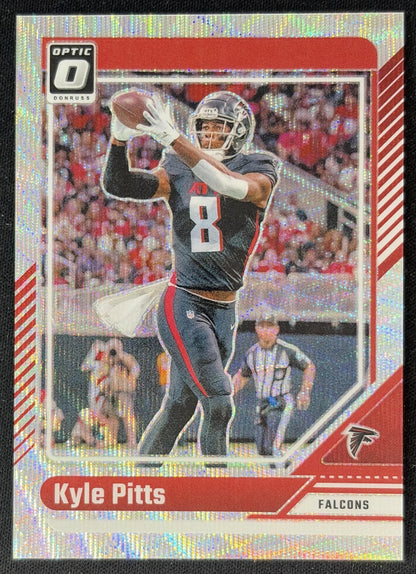 Kyle Pitts 2024 Panini Donruss Optic Wave /300 Falcons Sports Trading Cards
