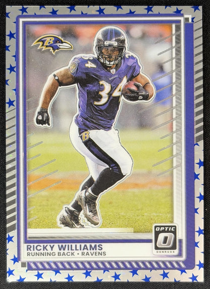 Ricky Williams 2025 Panini Donruss Optic Stars Prizm Ravens Football
