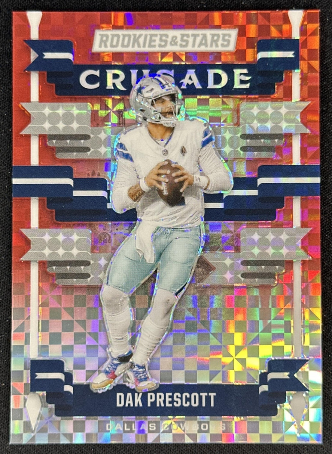 Dak Prescott 2024 Panini Rookies & Stars Crusade Red Plaid Cowboys front