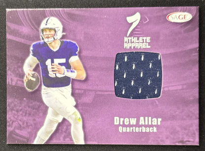 Drew Allar 2026 SAGE Athlete Apparel Swatch High Series