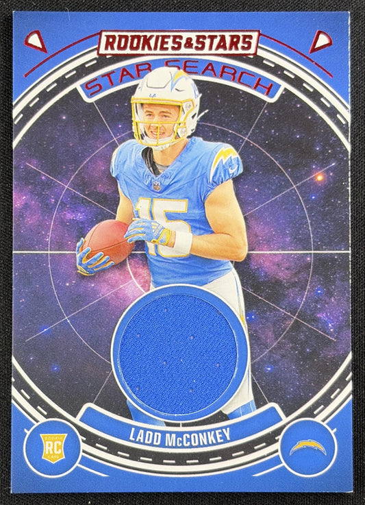 Ladd McConkey 2024 Panini Rookies & Stars Star Search Chargers