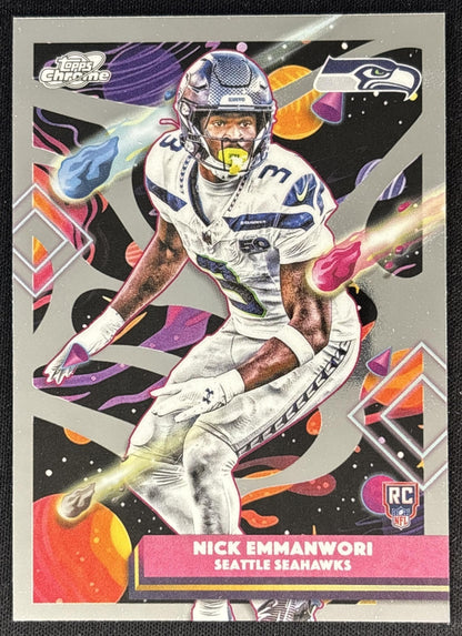 Nick Emmanwori 2025 Topps Cosmic Chrome Seahawks