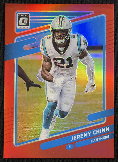 Jeremy Chinn 2021 Panini Donruss Optic Red /99 Panthers