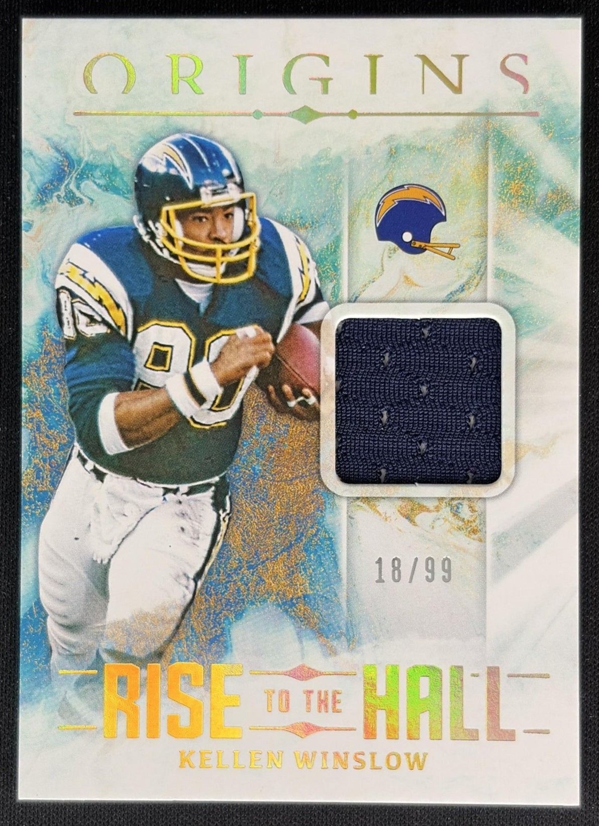 Kellen Winslow 2024 Panini Origins Rise to the Hall /99 Chargers